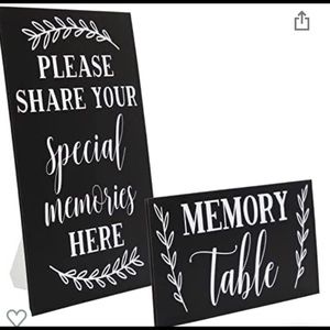 Memory signs. New